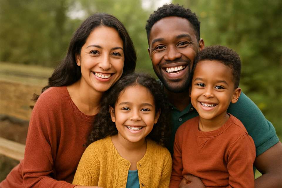 Family at Milestone Therapeutic Services pediatric therapy center in Washington DC